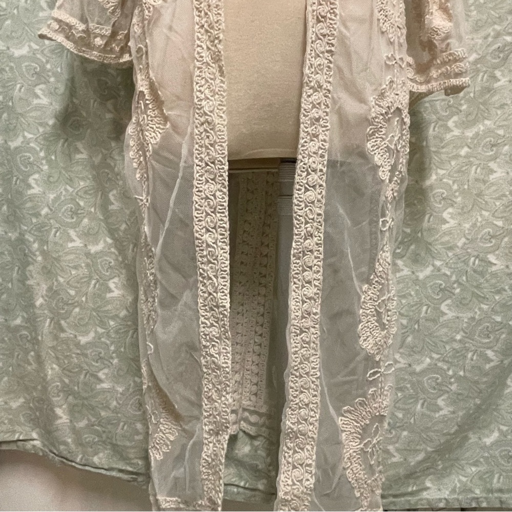 Debut Sheer Robe/Coverup (M/L) - Picture 4 of 8